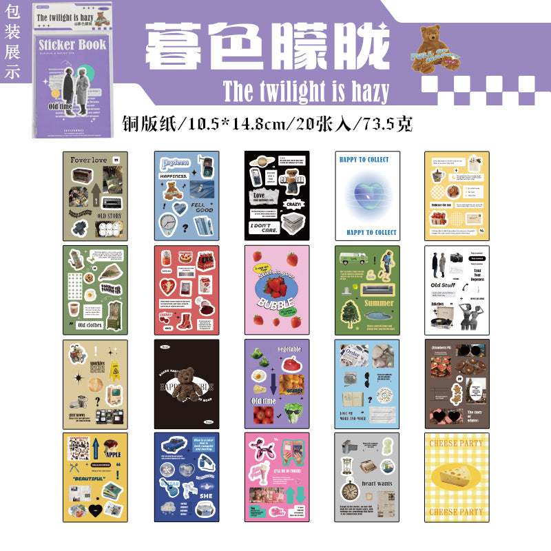 20 Sheest Life Style Stickers Book RJSHL