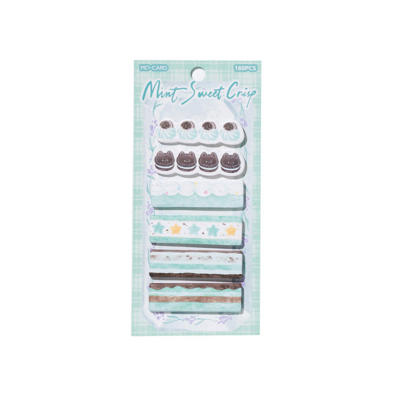 Mint Sweet Crisp Chocominth Dessert Sticky Notes