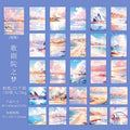50 Pcs Travel Landscape Stickers LMCS