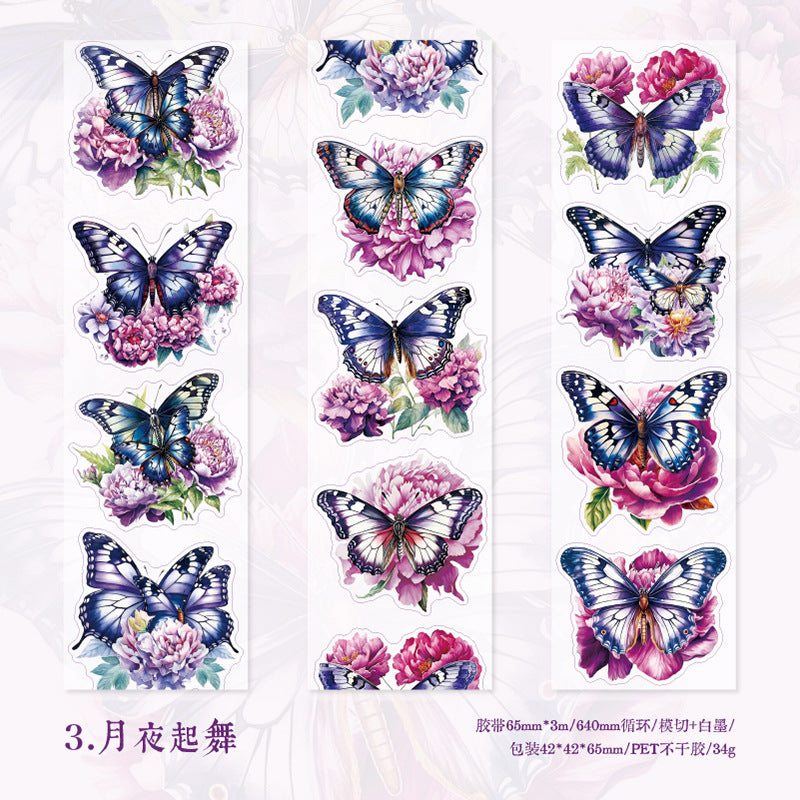 1 Rolll Butterfly Washi Tape DYCC