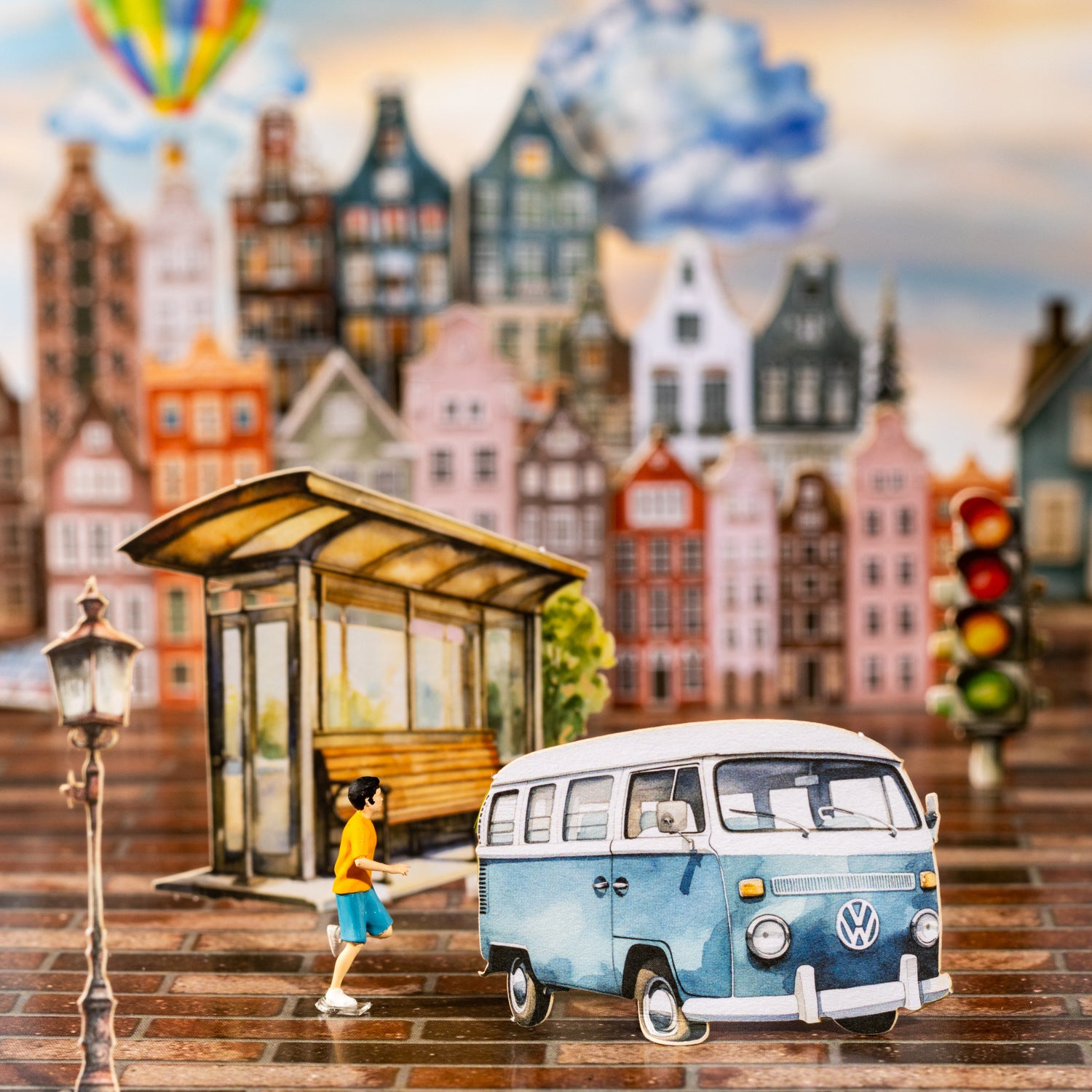 20 Pcs Travel House Theme Stickers SGXW