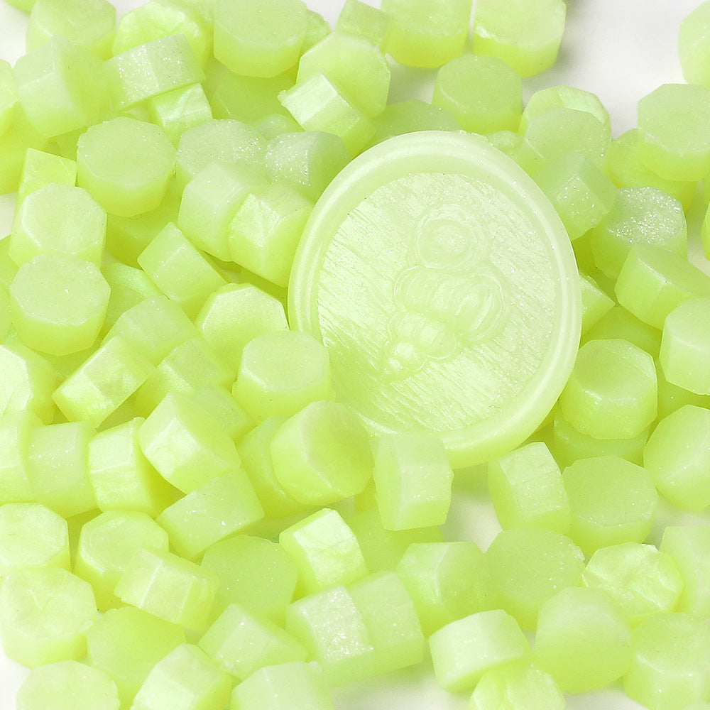100 PCS Octagon Wax Seal Beads H68