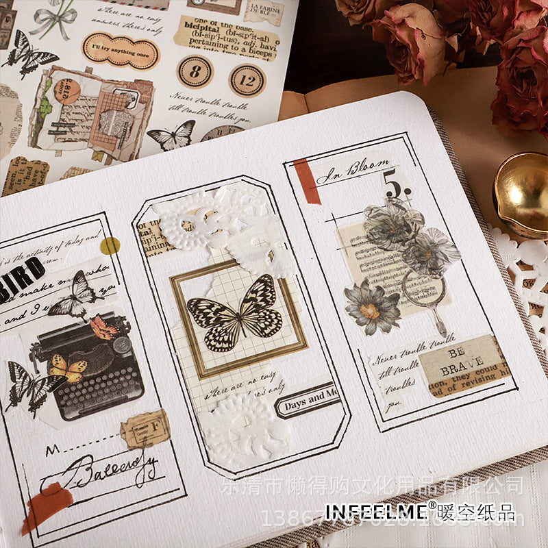 1 Pc Junk Journal Stickers SJHS