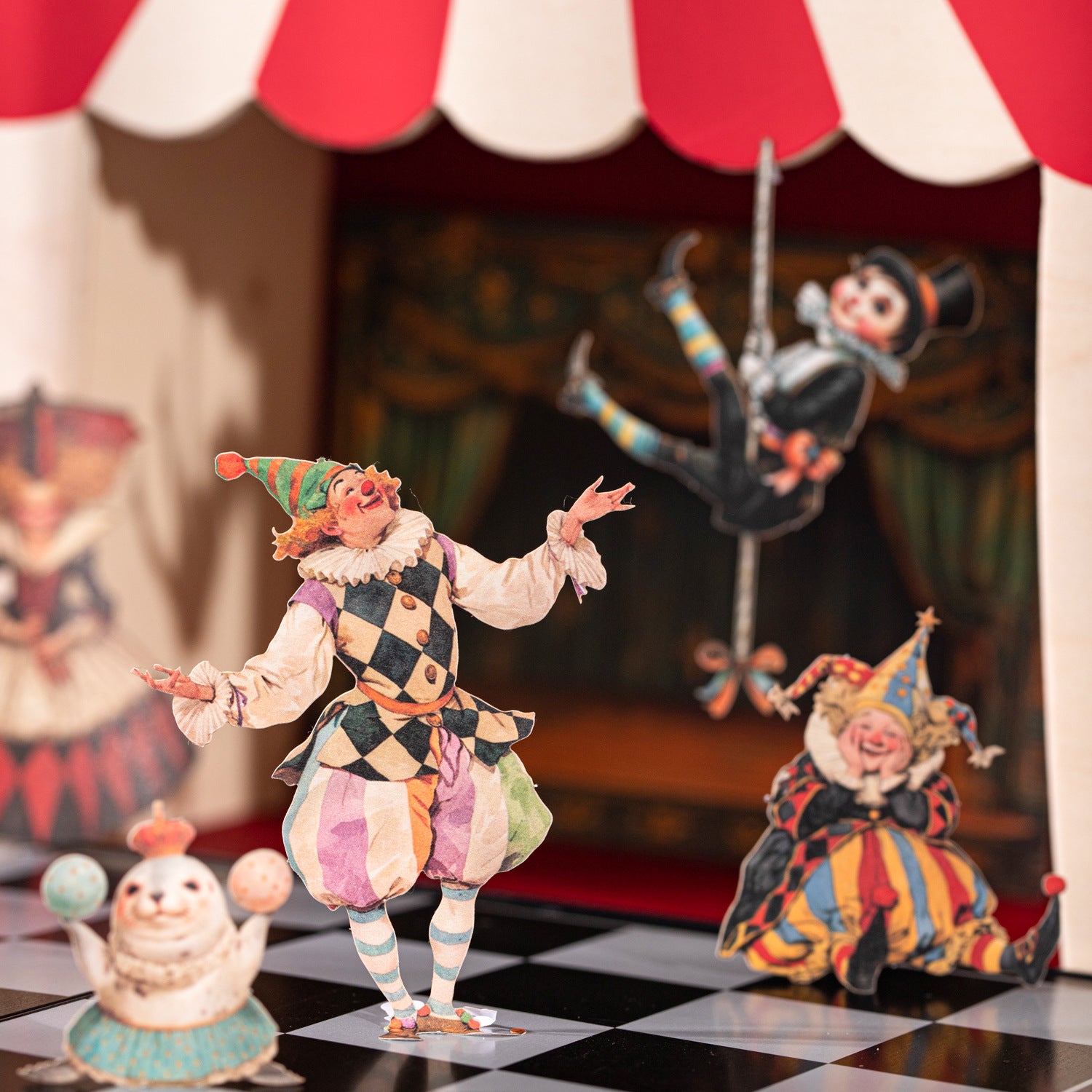 15 Pcs Joker Themed DIY Stickers and Paper Kit JNHPD