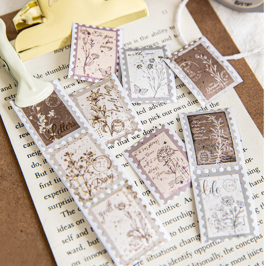 1 Roll Postage Stamp Stickers Tape YPSD