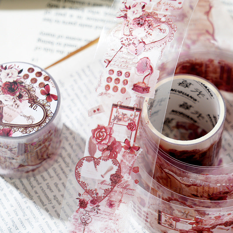 1 Roll Creative Flowers PET Tape QDXQ