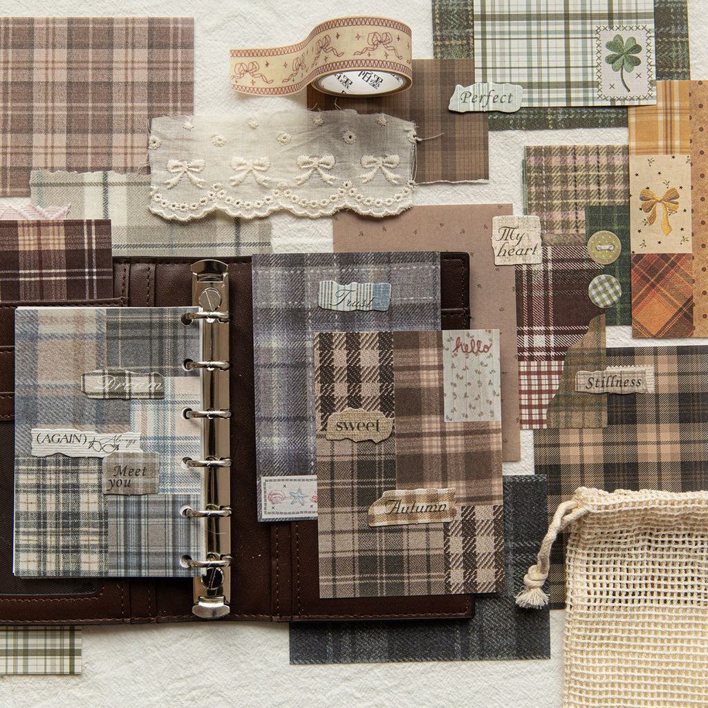 50 Sheets Grid Texture Journal Paper GWJS