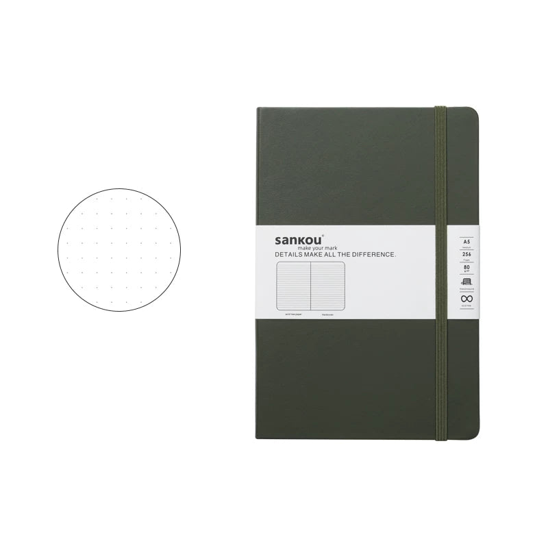 A5 Hardcover Notebook - Army Green