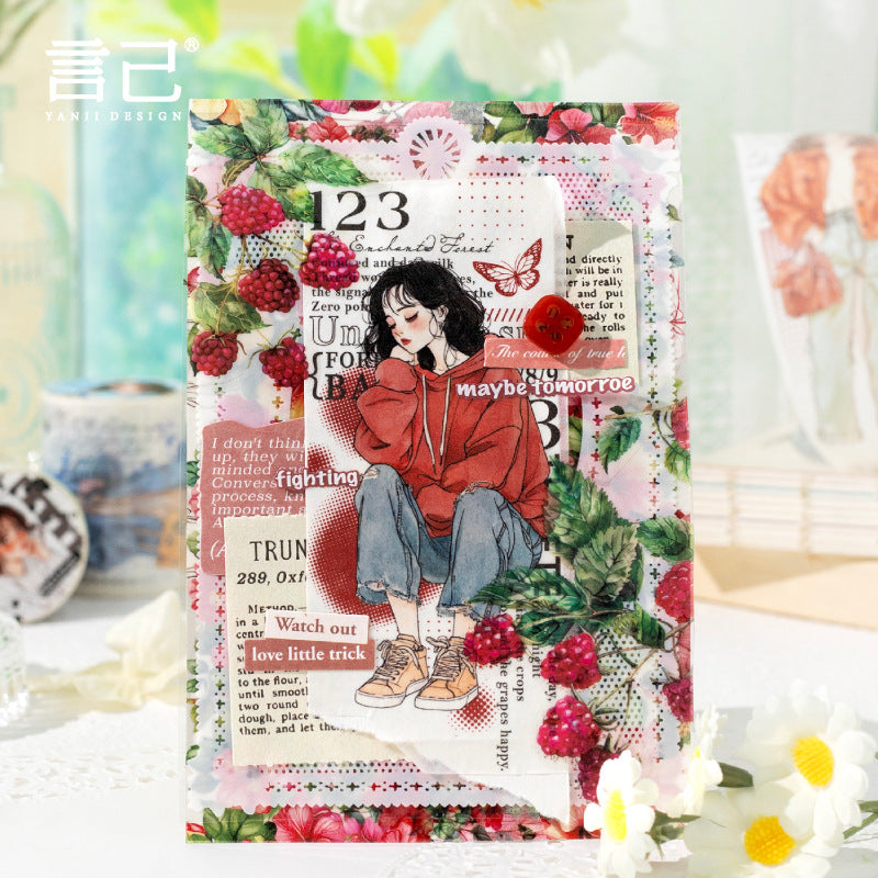 1 Roll Fashion Girl Washi Tape SHYY