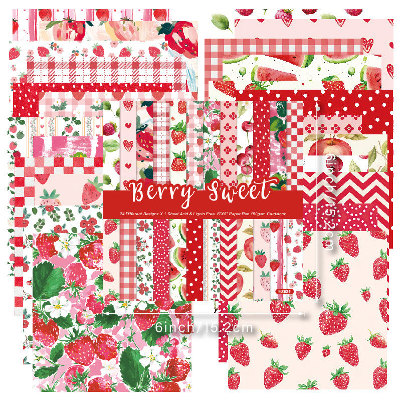 6 inch Scrapbook Paper Pad SKP2624