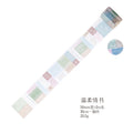 1 Roll Poem Die Cut Stickers Tape SHSSS