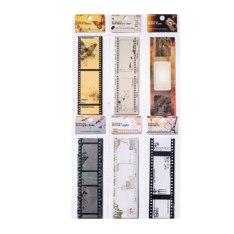 10 Pcs Movie Film PET Stickers JPBJ