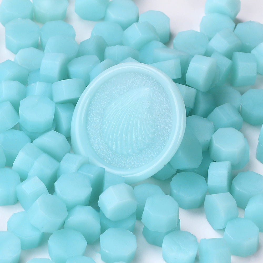 100 PCS Octagon Wax Seal Beads H87