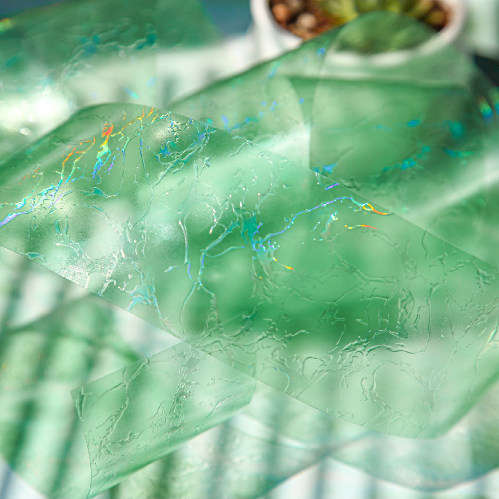 1 Roll Water Texture PET Tape BSWB
