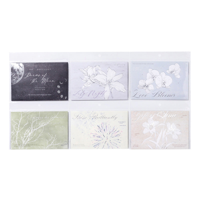 1 Pcs Sliver Foil Envelope with Wax Seal Stickers JMRM