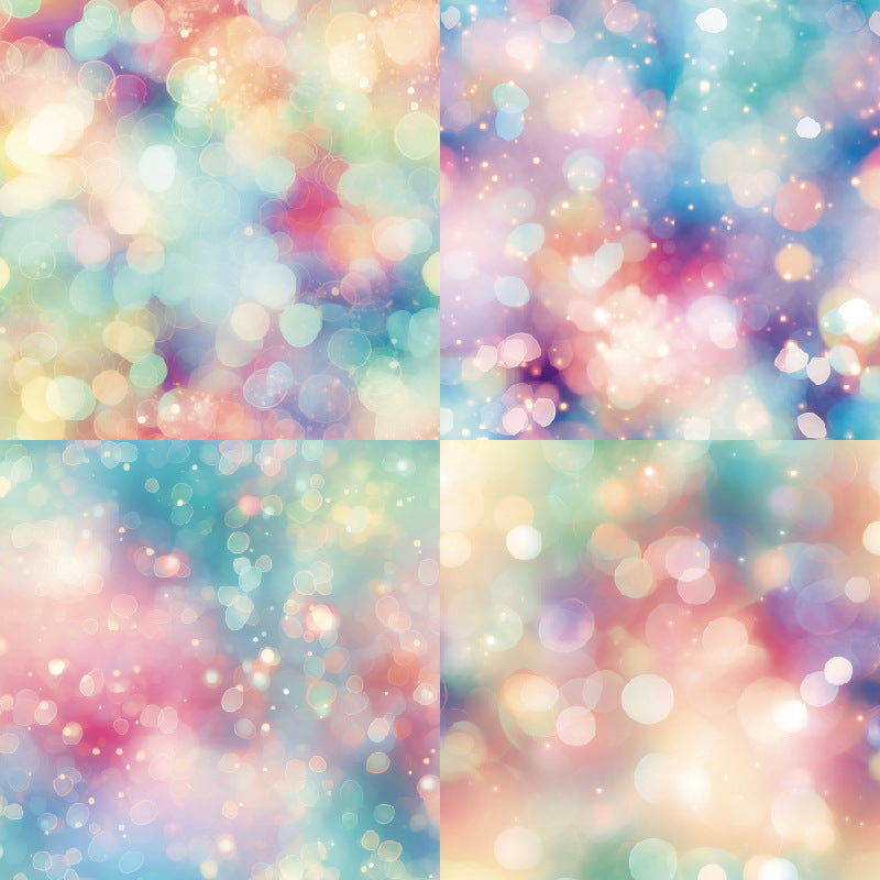 6 inch Dreamy Sparkle Scrapbook Paper Pad SKP029