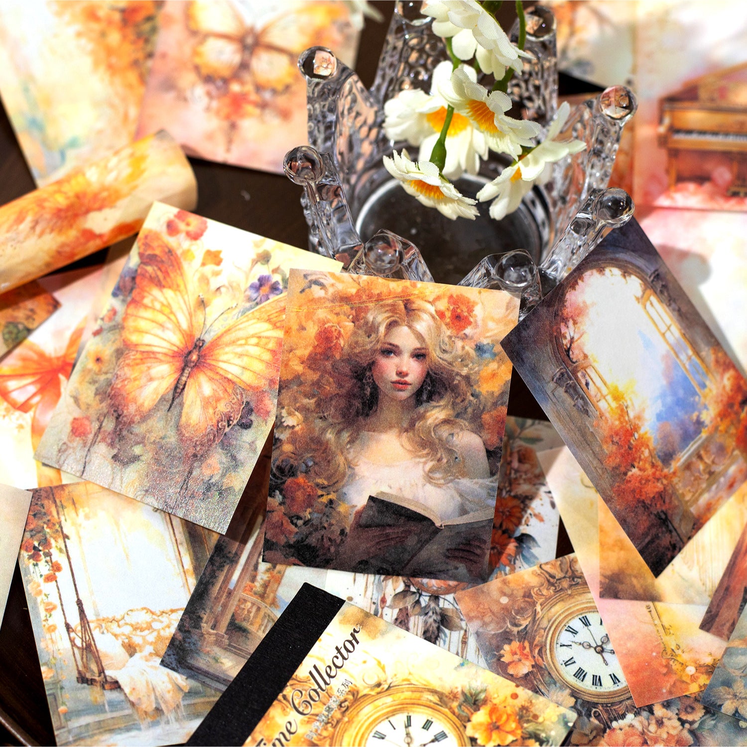 50 Pcs Vintage Junk Journal Paper Book SGSCJ