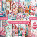 6 inch Fairy House Scrapbook Paper Pad SKP443