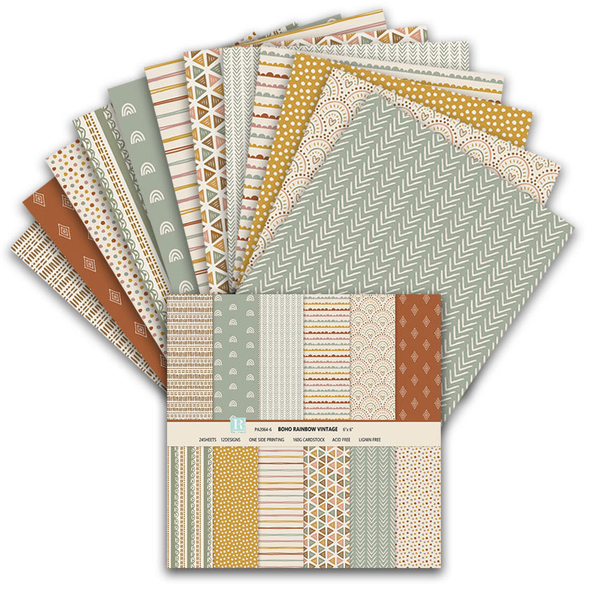 6 inch Scrapbook Paper Pad JYY2064
