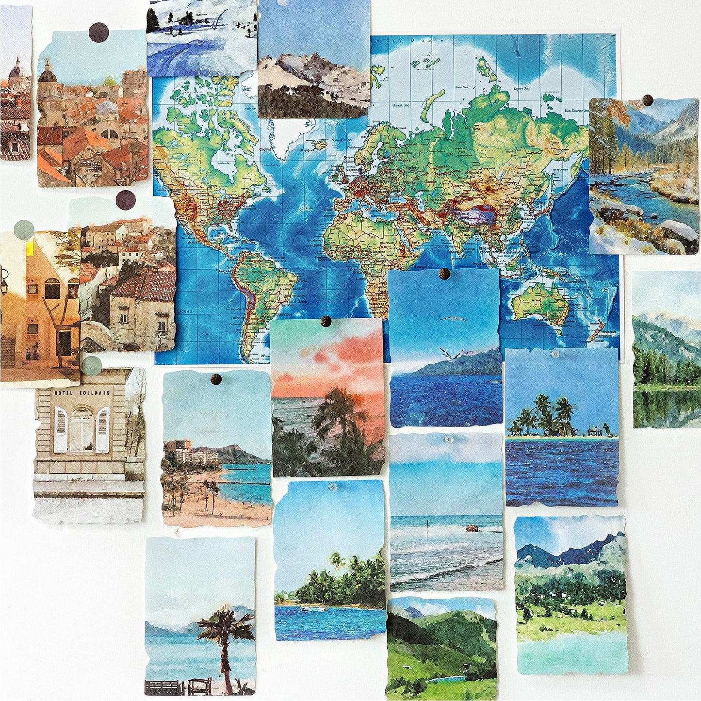 30 Pcs Landscape Journal Paper LGJFJ