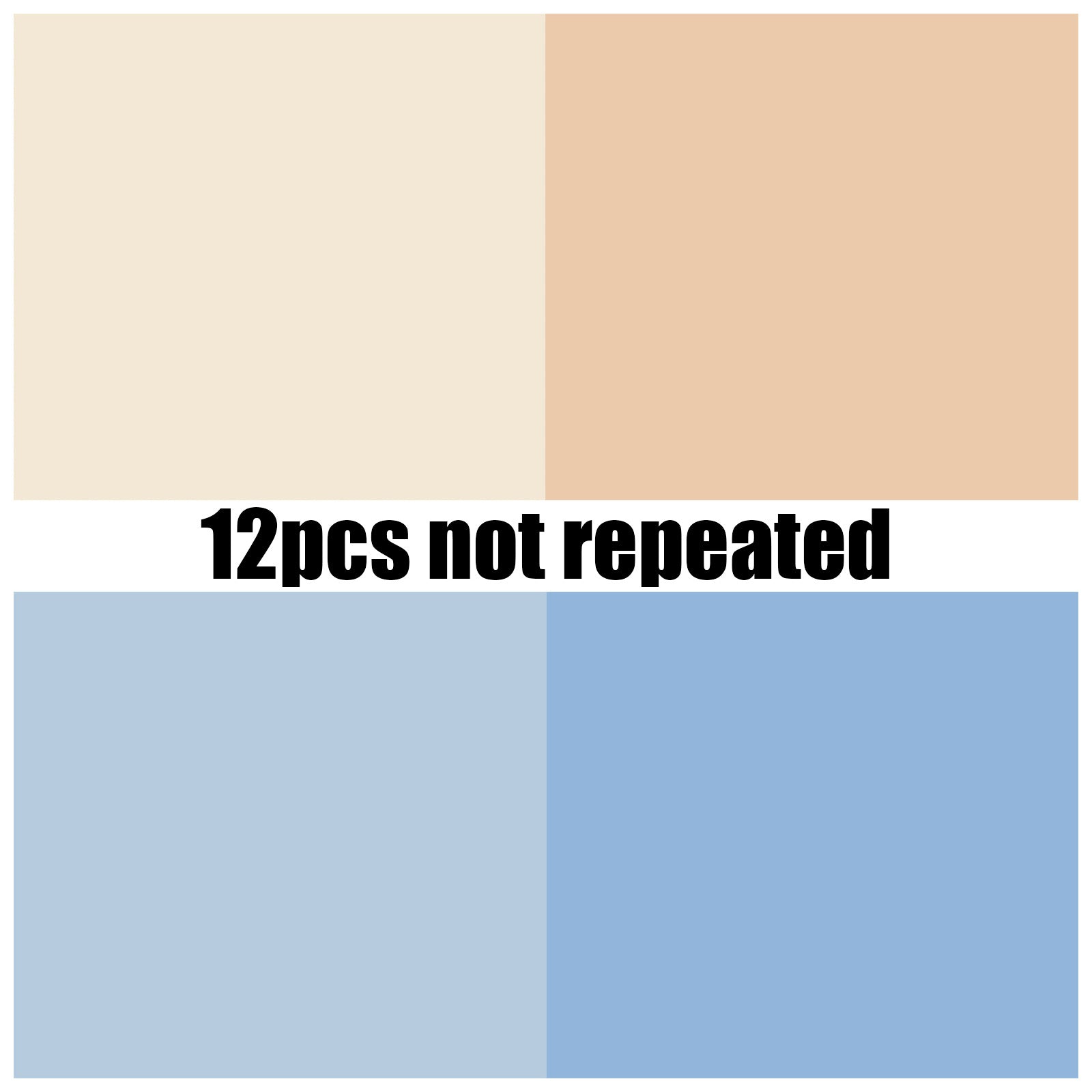 6 inch Blue Orange Scrapbook Paper Pad PA369