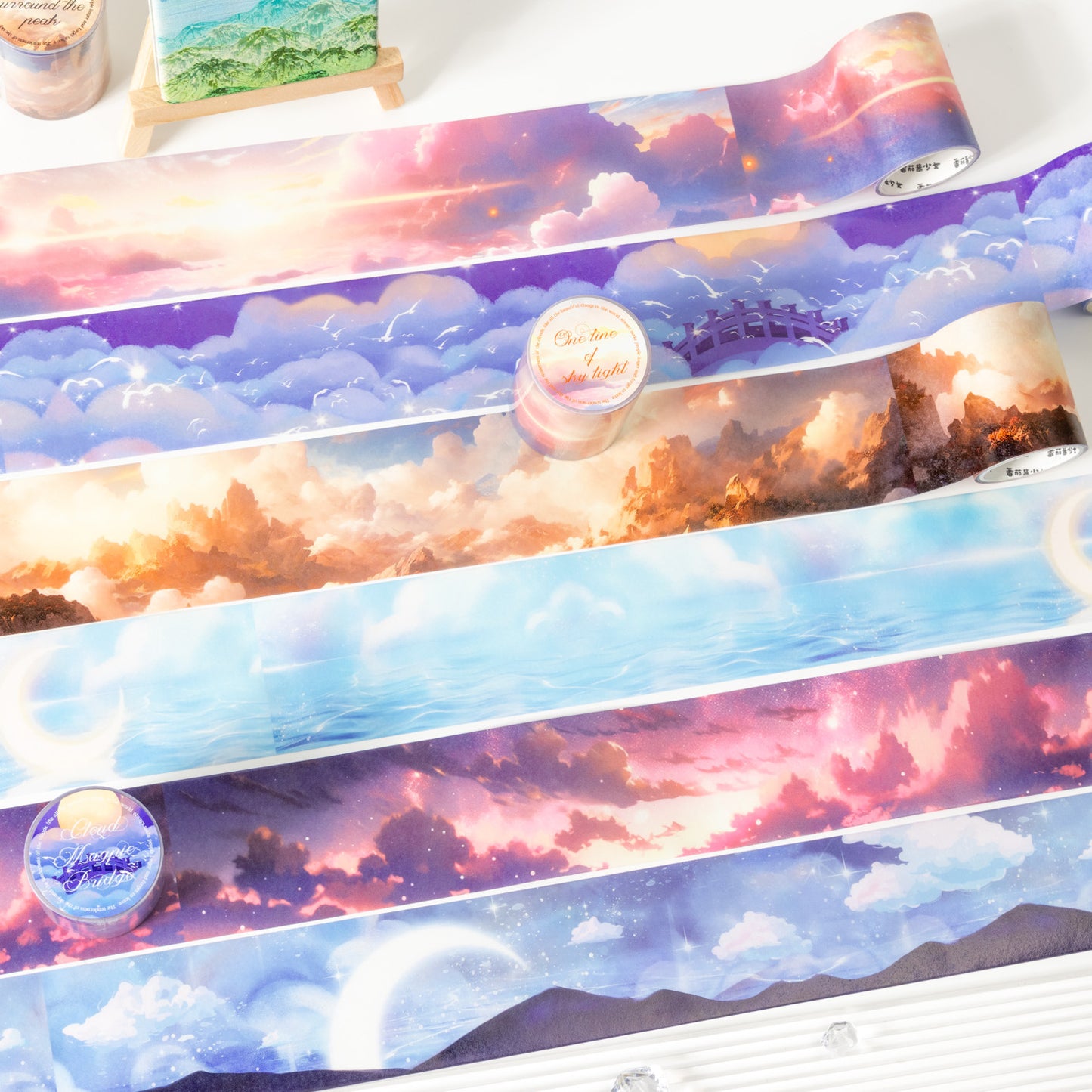 1 Roll Cloudy Sky Washi Tape TKZL