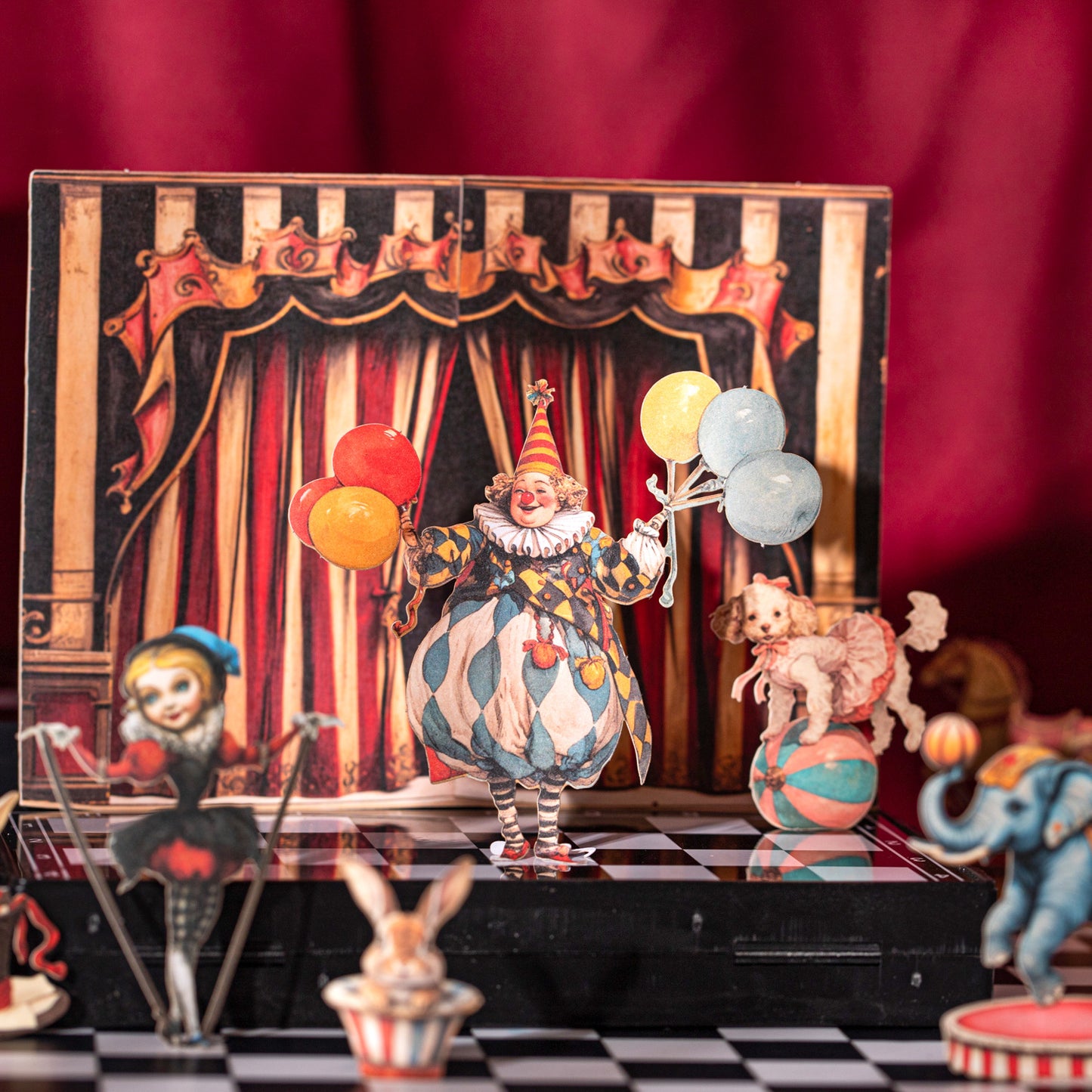 15 Pcs Joker Themed DIY Stickers and Paper Kit JNHPD