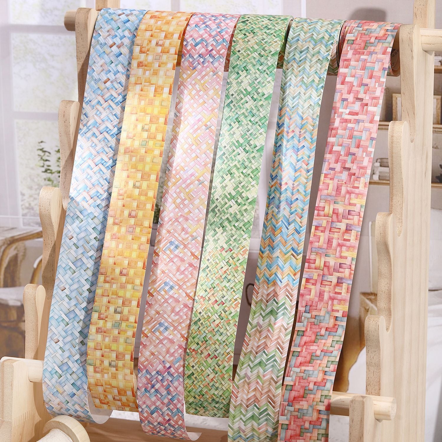 1 Roll Weaving Theme PET Tape JZHY
