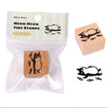 Kawaii Funny Cat Wood Stamp - Full Meow
