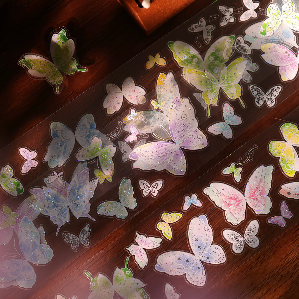Floral Decorative Tape Rolls- Cicada's Dream