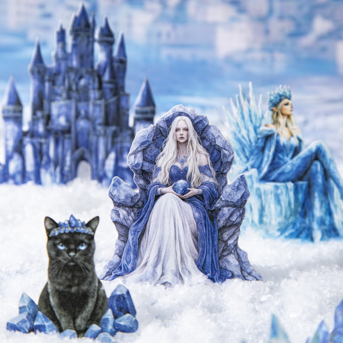 25 Pcs Magic Winter PET Stickers MHDR