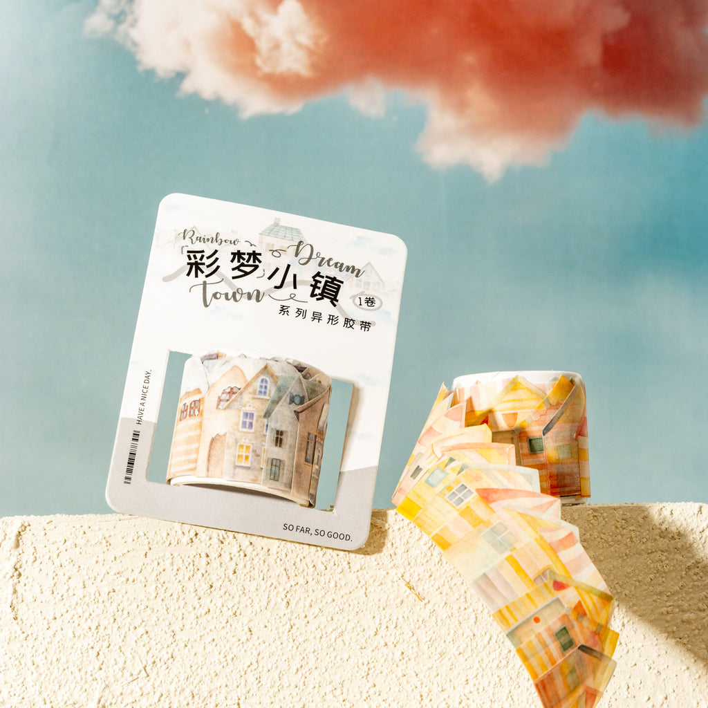 50 Pcs House Town Washi Stickers CMXZ