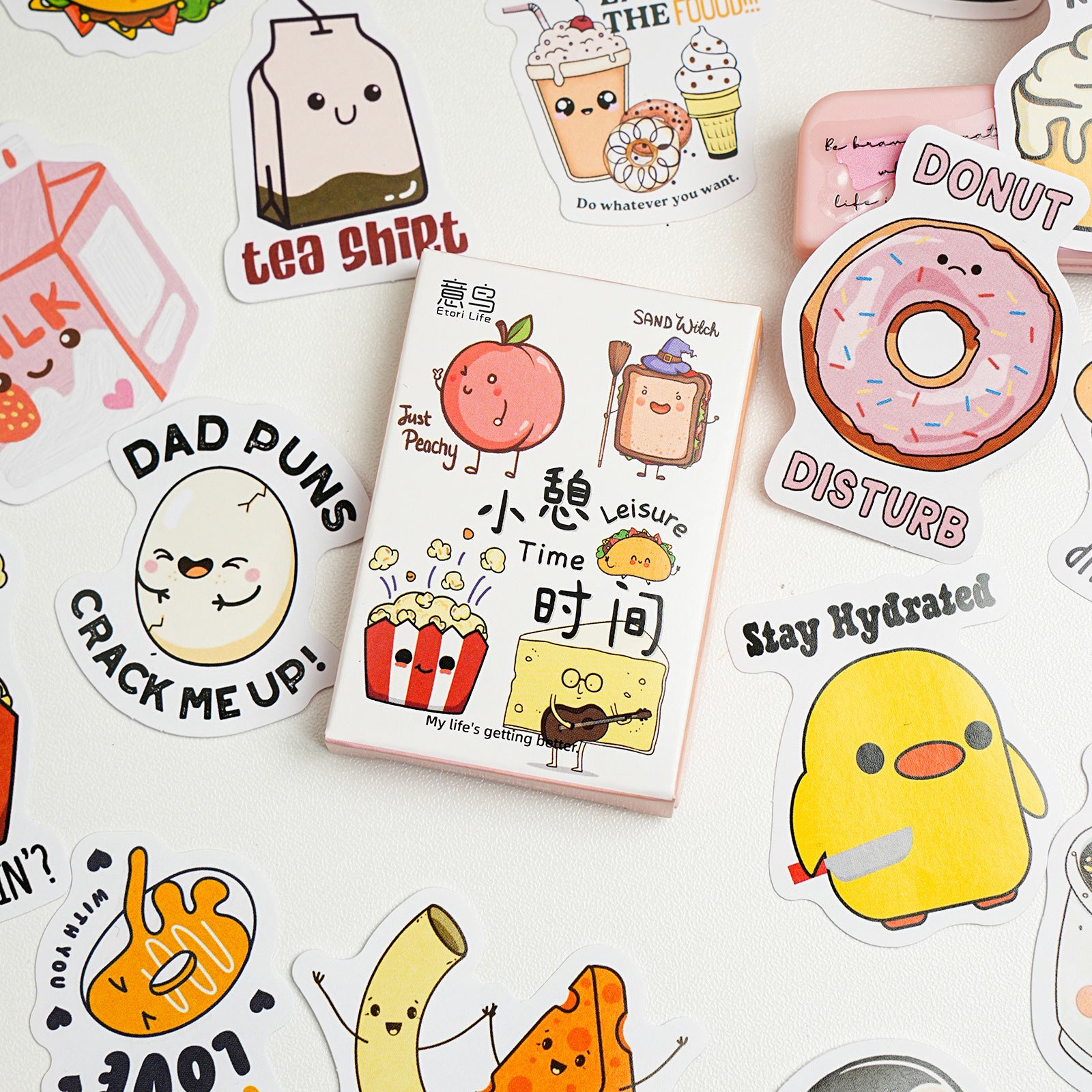 30 Pcs Life Style Boxed Stickers XQSJ