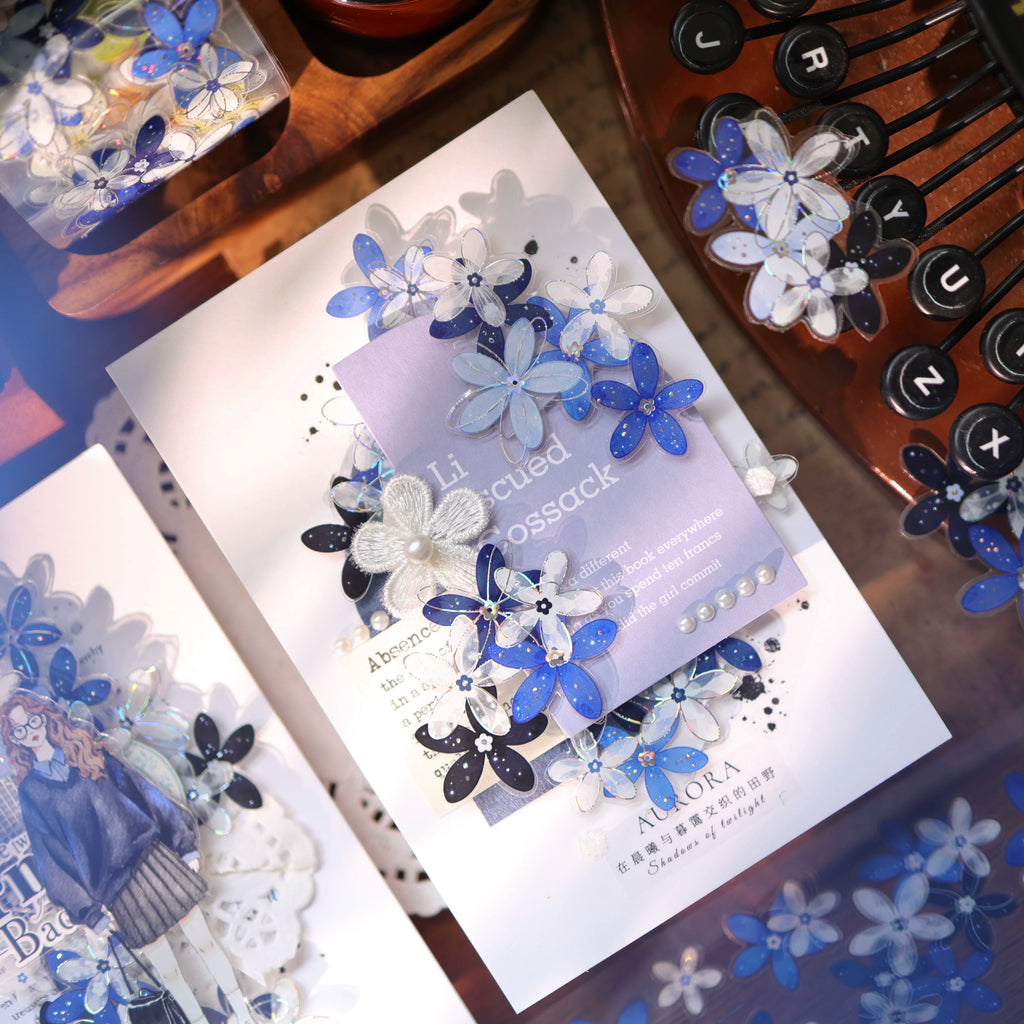 Floral Decorative Tape Rolls- Path Blossoms