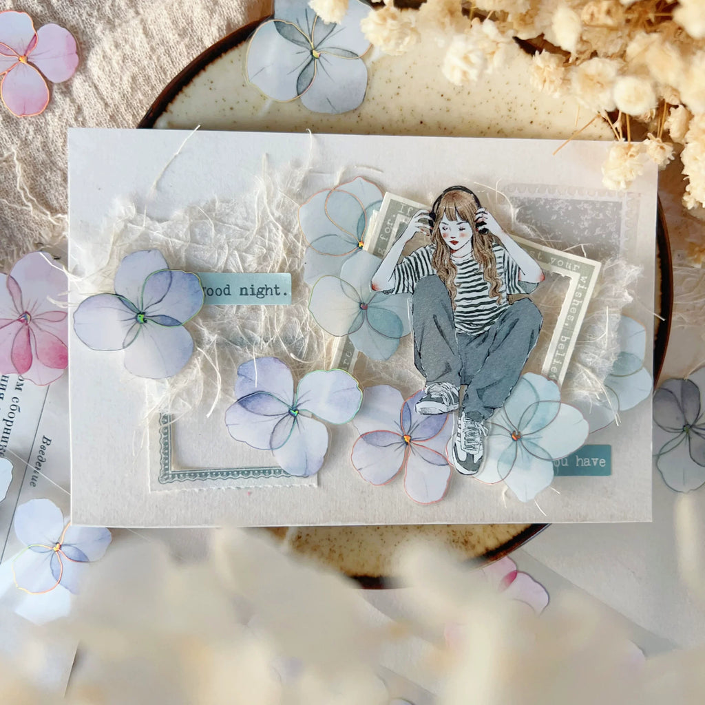 Floral Decorative Tape Rolls- Starfall