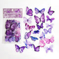 40 Pcs Buttefly PET Sticker Pack