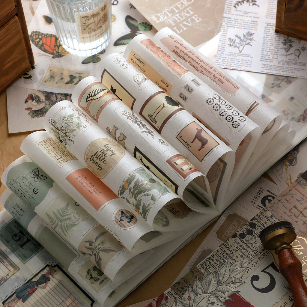 A5 Mixed Material Sticker Book SGYN