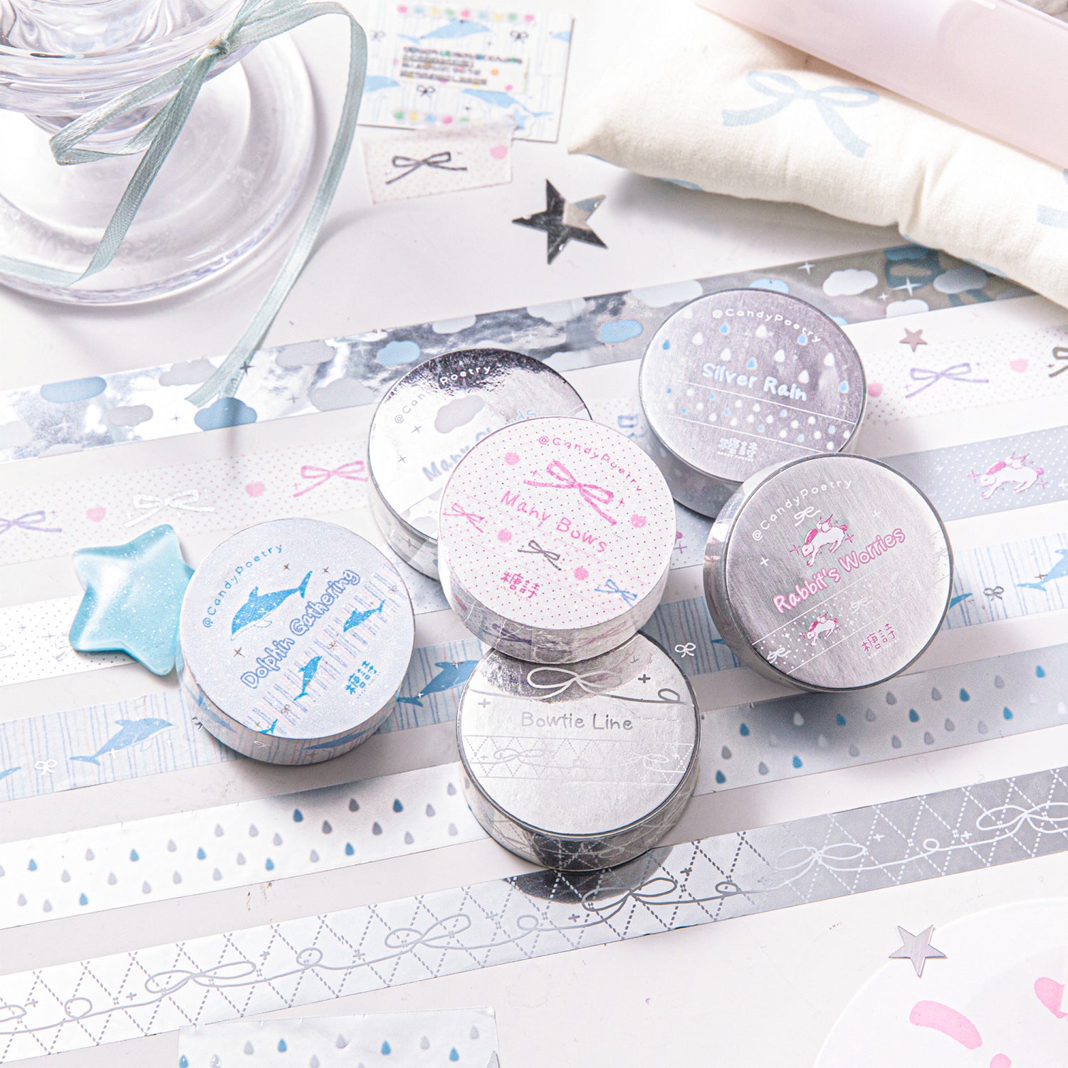 1 Roll Cute Decorative Tape CAXS