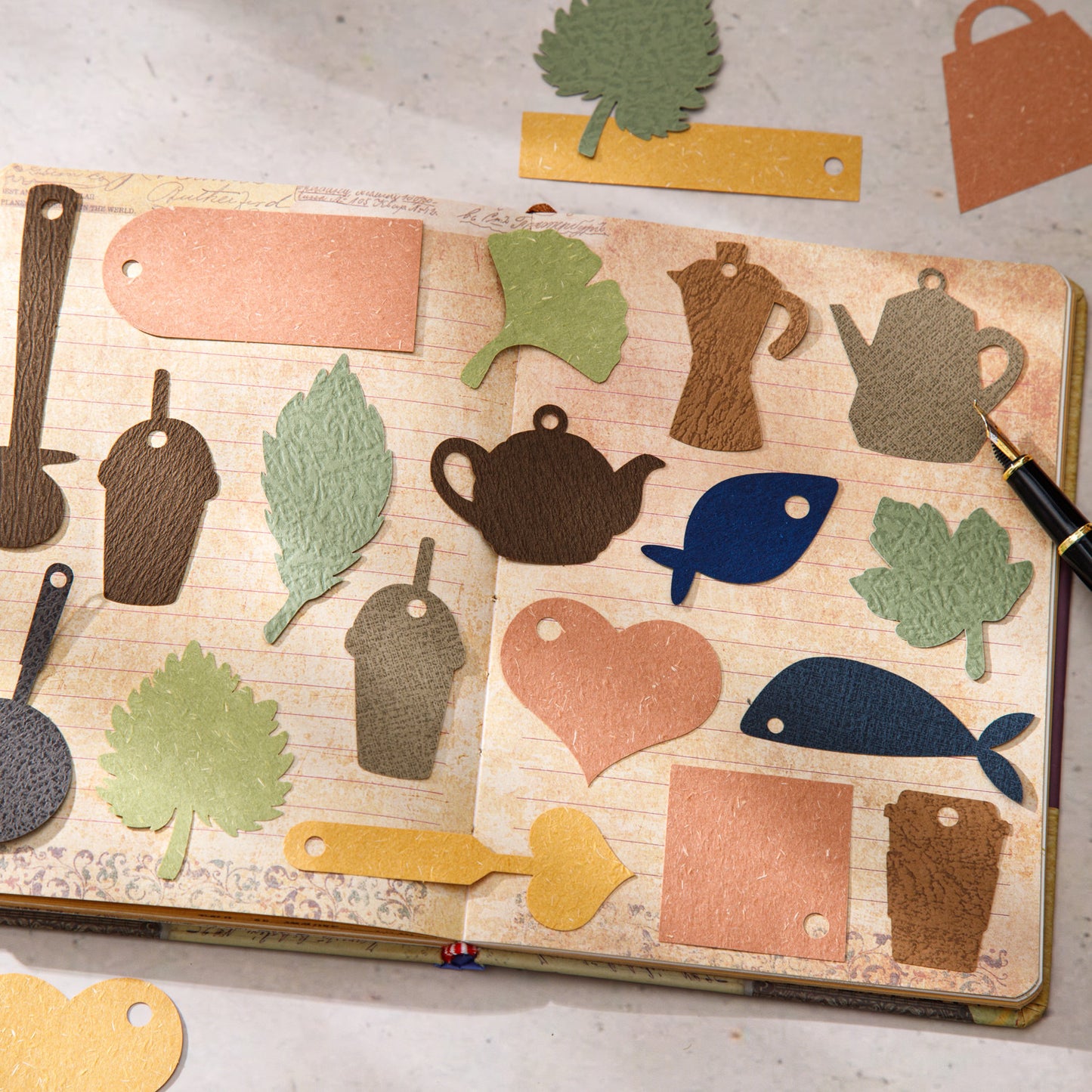 30 Pcs Creative Notepad Paper BQSHXJ