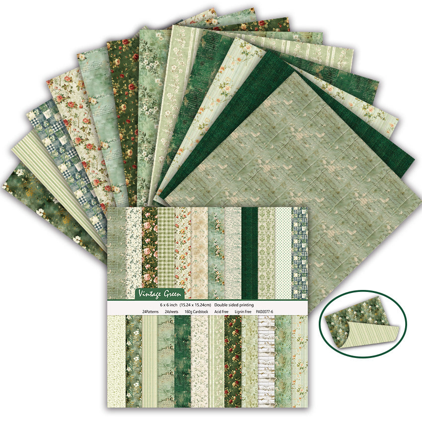 6 inch Scrapbook Paper Pad JYY6077