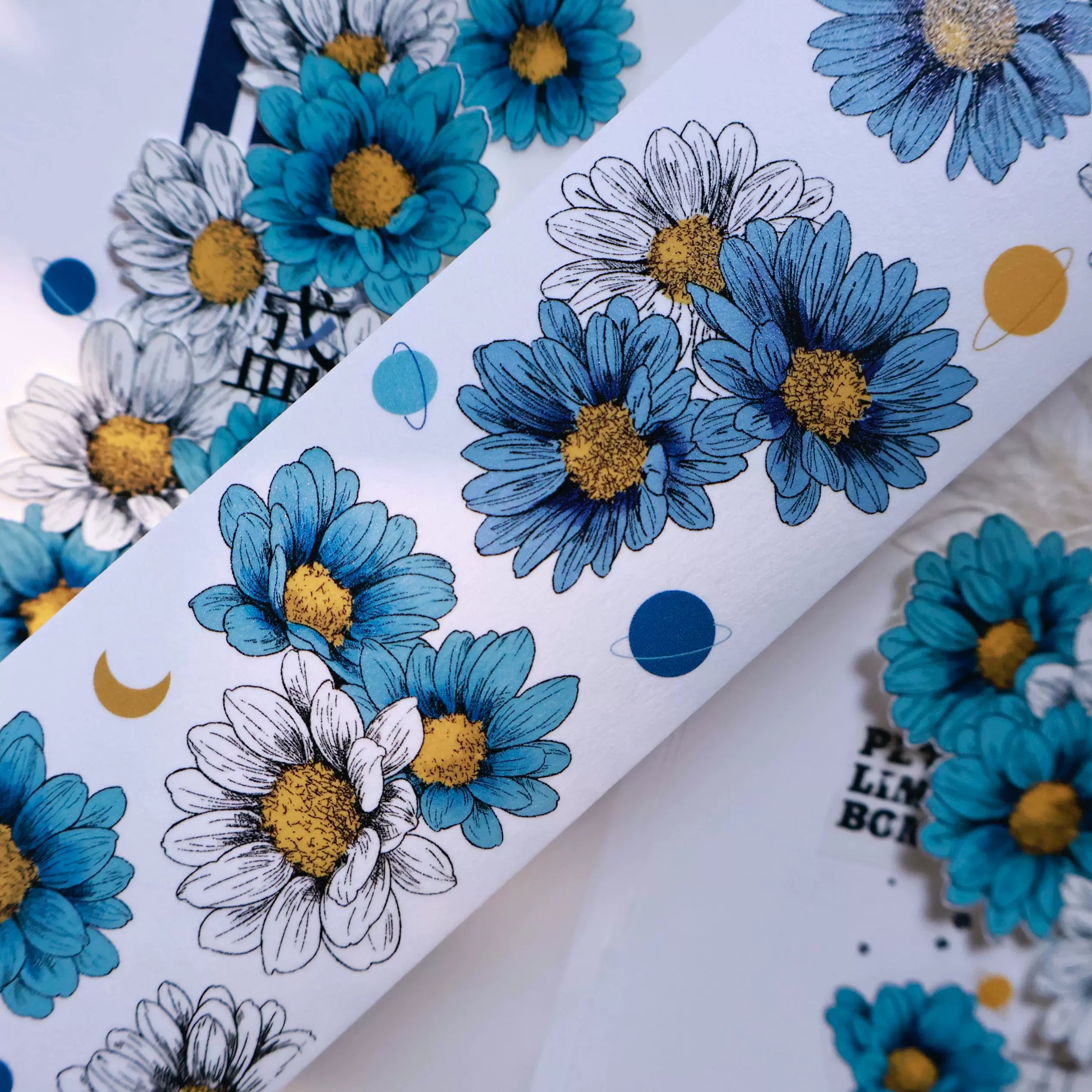 Floral Decorative Tape Rolls- Van Gogh's Haven