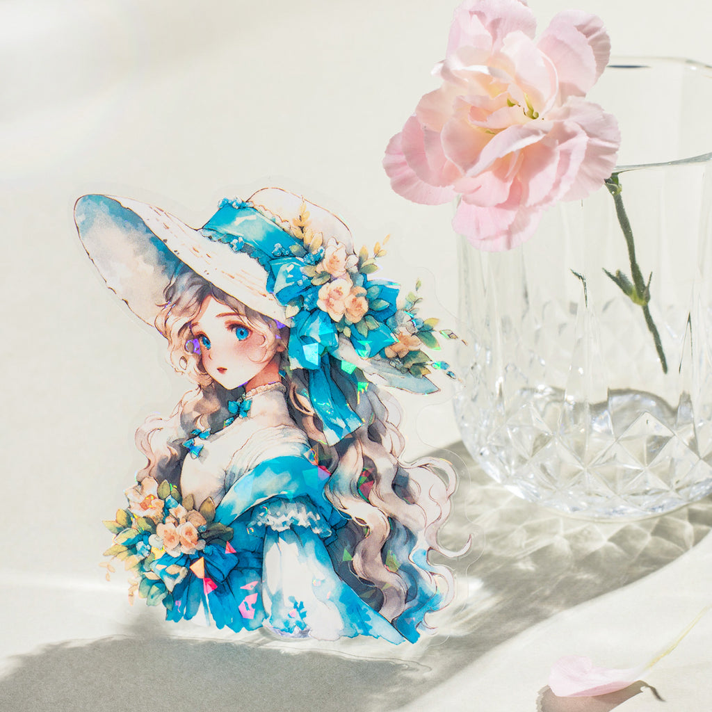 5 Pcs Princess PET Stickers TMGZ