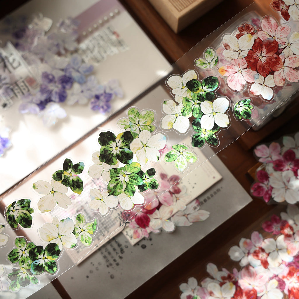 Floral Decorative Tape Rolls- Celestial Blossom