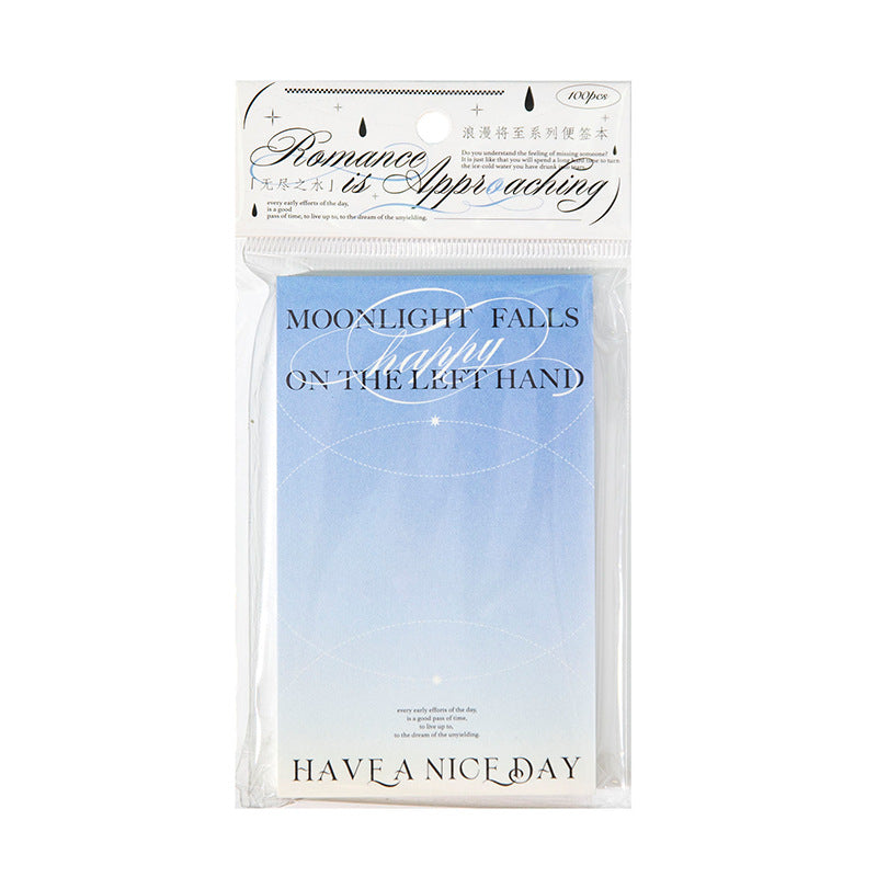 100 Pcs Creative Notepad LMJZ