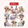 10 Pcs Vintage Princess PET Stickers HJGZ