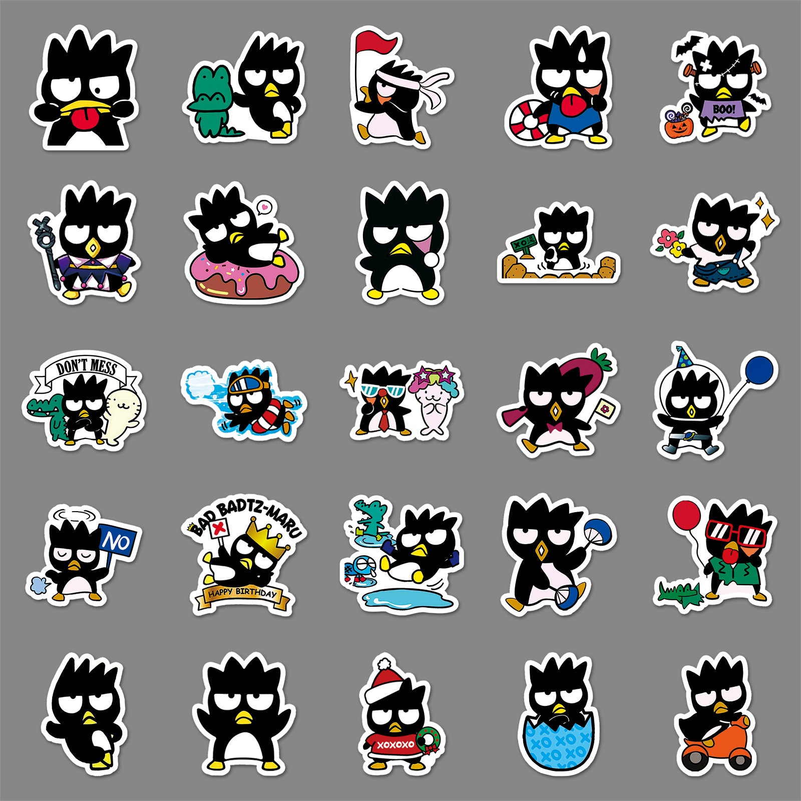 50Pcs Kawaii Waterproof Vinyl Stickers SRO125