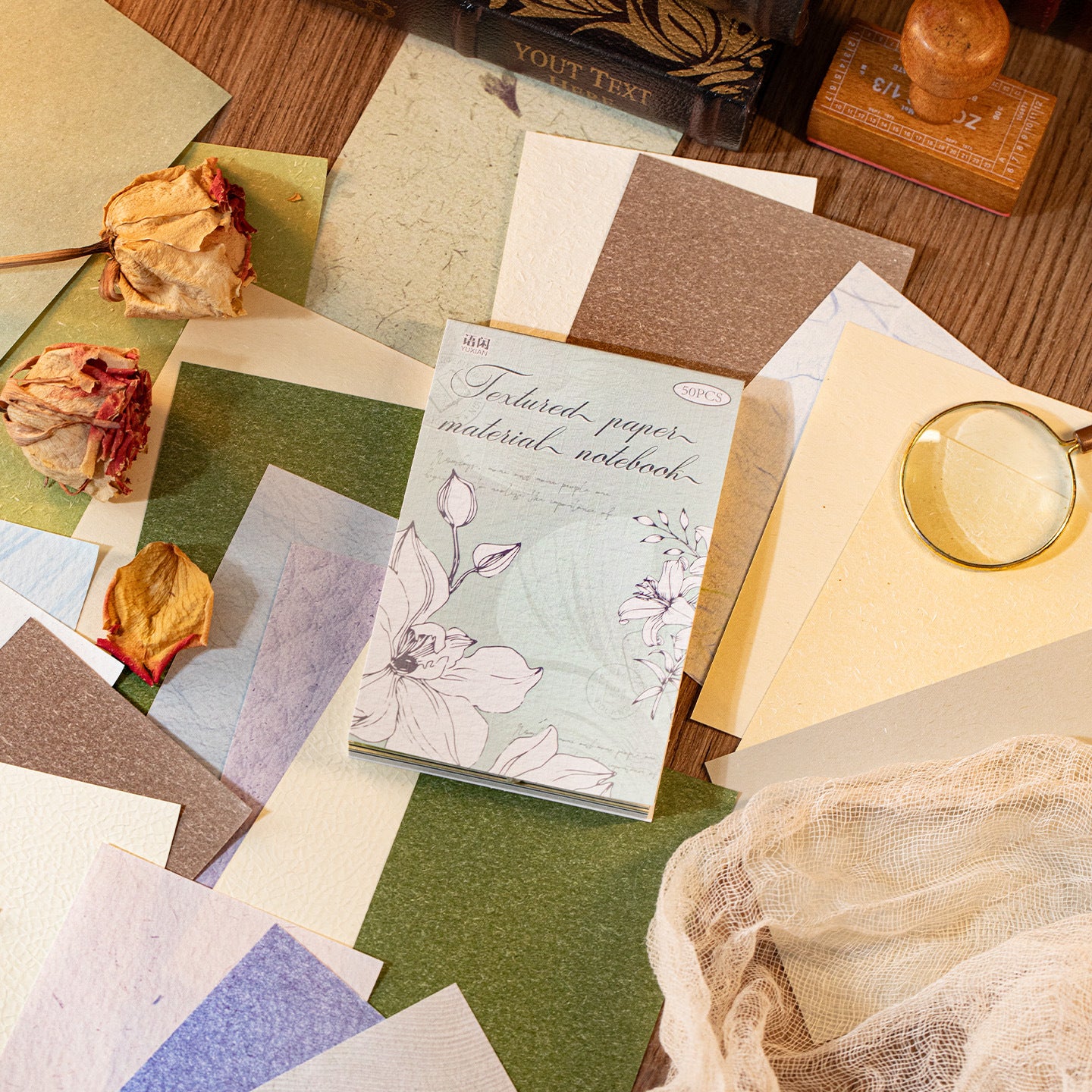 50 Sheets Basic Textured Journal Paper WLZJ