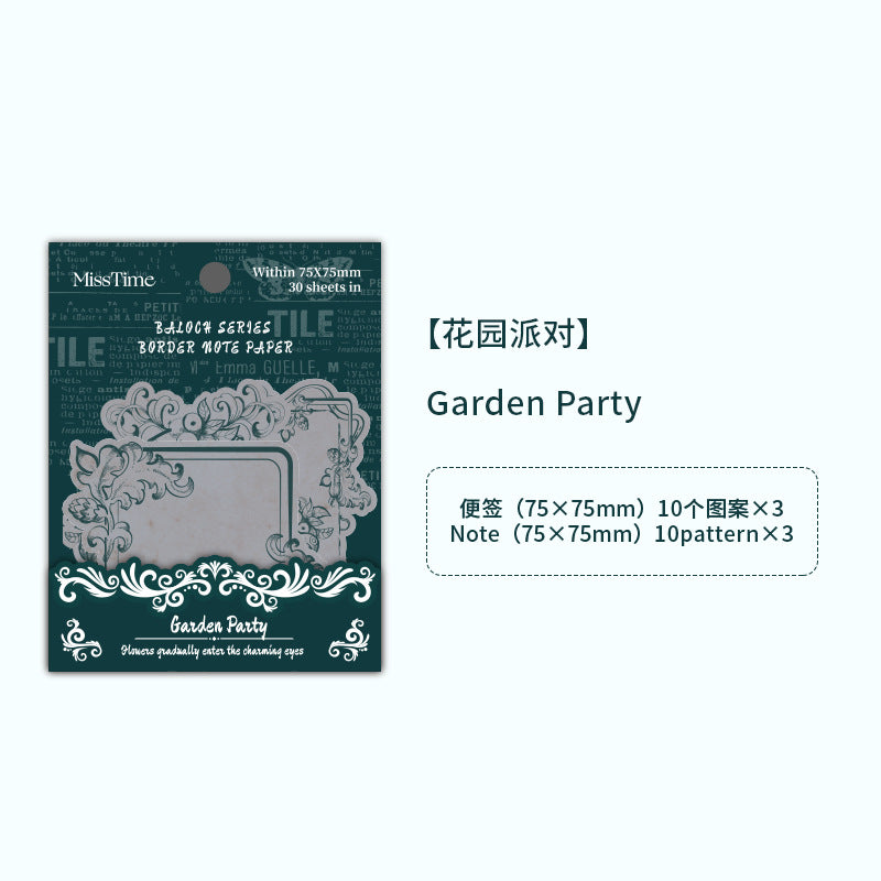 30 Pcs Vintage Notepad HYNH