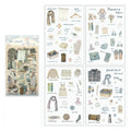 4 Pcs Everyday Journal PET Stickers - Past Days