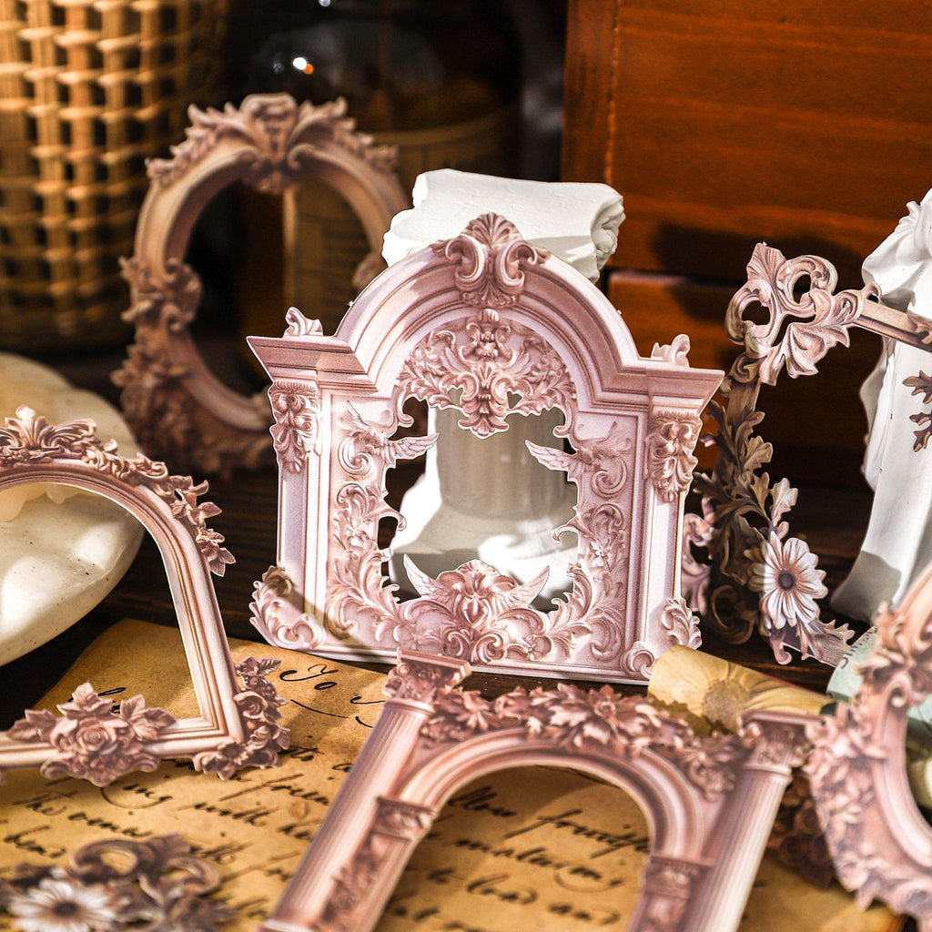 10 Pcs Vintage Frame Stickers YYLG